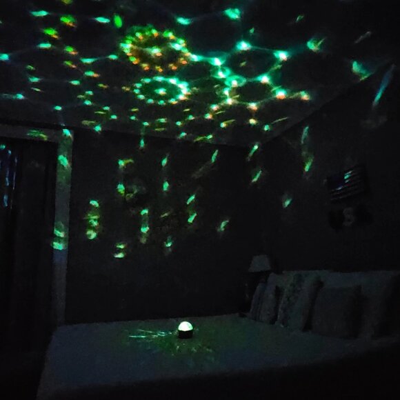 LED Disco Light Ball Multi Color Lights Up Show Battery Operated Party Light - Picture 11 of 11